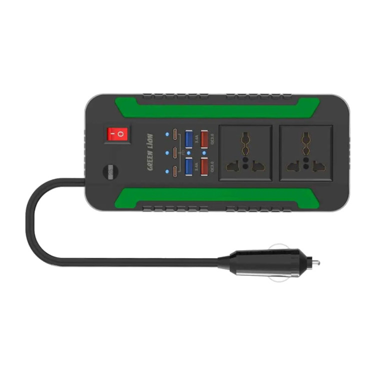 اینورتر فندکی خودرو برند گرین لاین