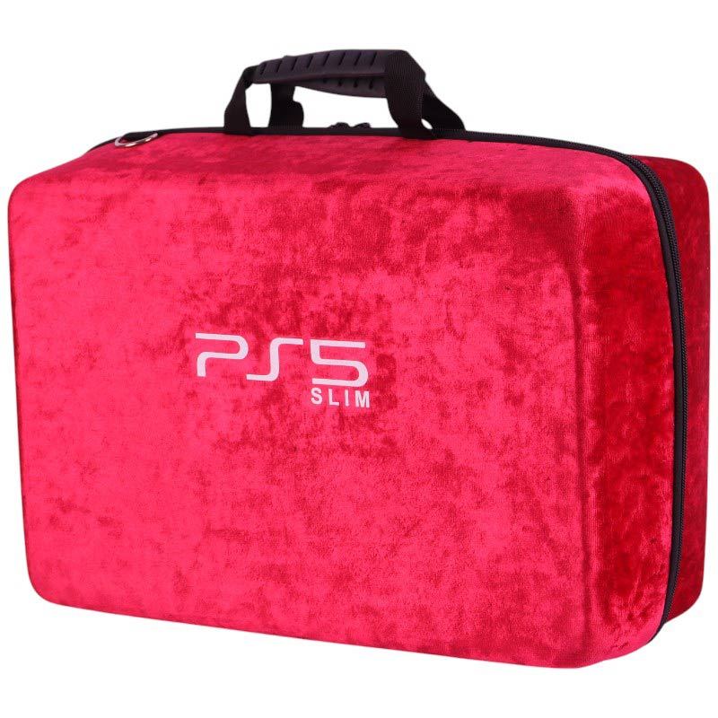 کیف کنسول بازی PS5 Slim مخملی