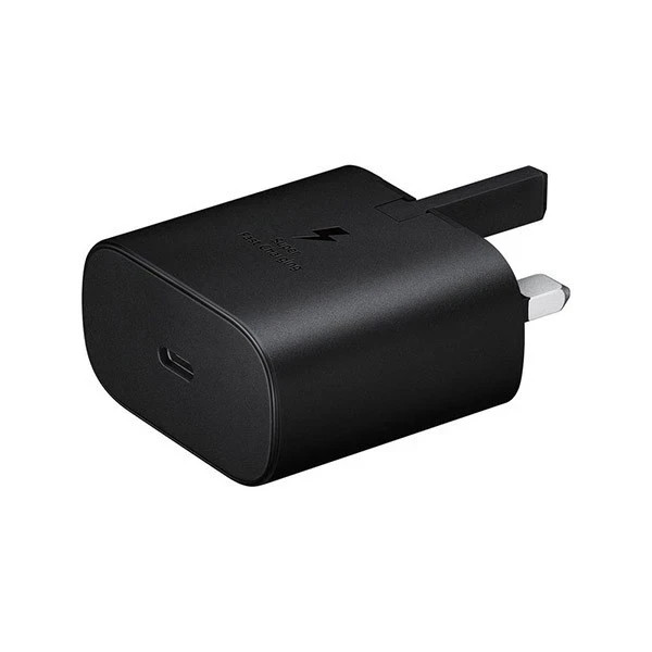 شارژر سامسونگ مدل EP-TA800 25W سه پین اصل+یک سال گارانتی شرکتی