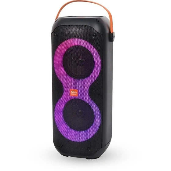اسپیکر بلوتوثی قابل حمل Sing-e مدل ZQS-4277 با نور RGB و میکروفون سیمی