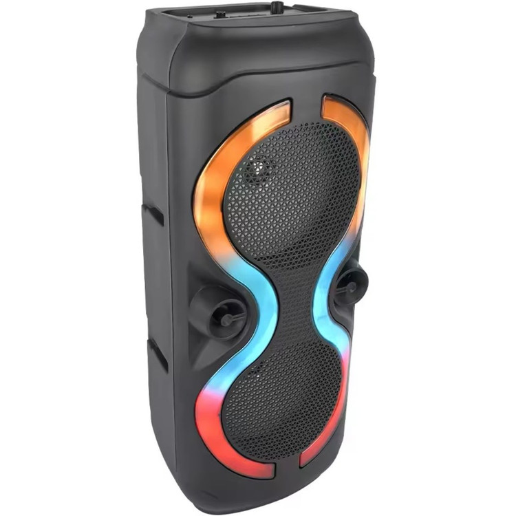 اسپیکر بلوتوثی قابل حمل Sing-e مدل ZQS-8230w با نور RGB و میکروفون سیمی