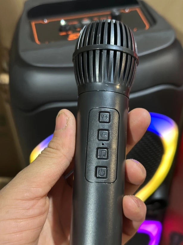 اسپیکر بلوتوثی قابل حمل Sing-e مدل ZQS-8230w با نور RGB و میکروفون سیمی