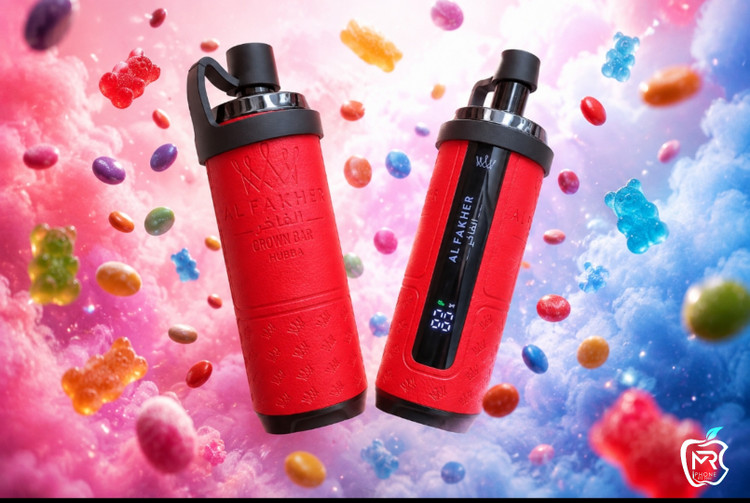 پاد / ویپ ۱۵ هزار پاف الفاخر با طمع اسمارتیز و پاستیلalfakher 15000puffs hubba