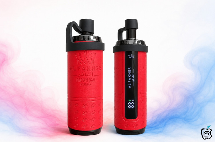 پاد / ویپ ۱۵ هزار پاف الفاخر با طمع اسمارتیز و پاستیلalfakher 15000puffs hubba