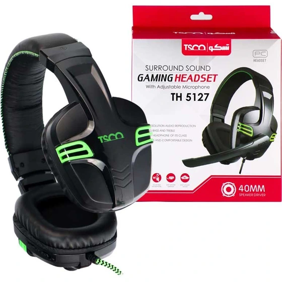 هدفون با سیم تسکو مدل TH5127
